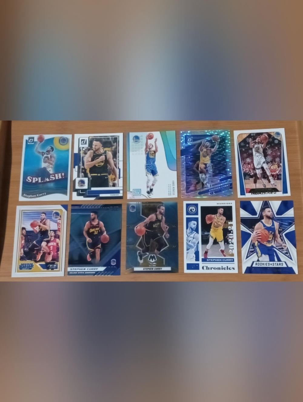 Steph Curry NBA Basketball Card Lot